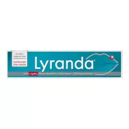 LYRANDA Comprimidos masticables, 15 uds