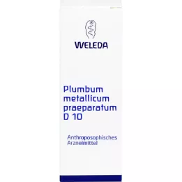 PLUMBUM METALLICUM Praep. D 10 trituración, 20 g