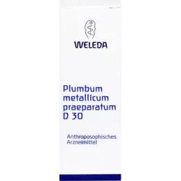 Plumbum Metallicum Praep. D 30 trituración, 20 g