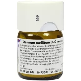 STANNUM MELLITUM D 20 trituración, 50 g
