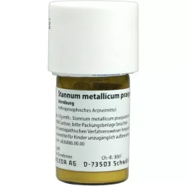 STANNUM METALLICUM praeparatum D 12 Trituración, 20 g
