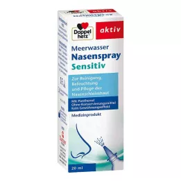 DOPPELHERZ Spray nasal de agua de mar con pantenol, 20 ml