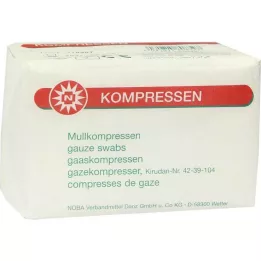 MULLKOMPRESSEN 7,5 x 7,5 cm, no estéril, 8 unidades, 100 uds