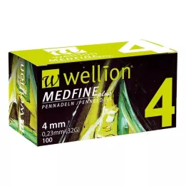 WELLION MEDFINE Agujas para bolígrafo plus de 4 mm, 100 uds