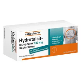 HYDROTALCIT-Ratiopharm 500 mg comprimidos masticables, 100 uds
