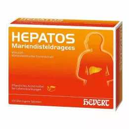 HEPATOS Tabletas de cardo mariano, 100 uds