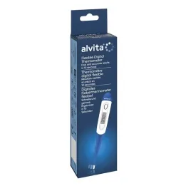 Termómetro clínico digital Alvita flexible, 1 ud