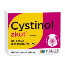 CYSTINOL Grageas agudas, 100 uds