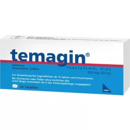 TEMAGIN Paracetamol Plus Tabletas, 20 pz