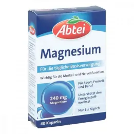 Cápsulas de Magnesio Abbey (40 piezas)