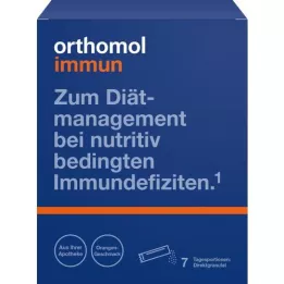 Orthomol Gránulos Inmune Direct Naranja, 7 pz