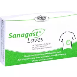 SANAGAST Pastillas de Laves, 30 uds