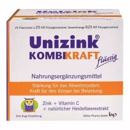 UNIZINK Caja de cartón para uso combinado, 25 x 25 ml
