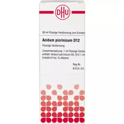 Acidum Picrinic D12, 50 ml
