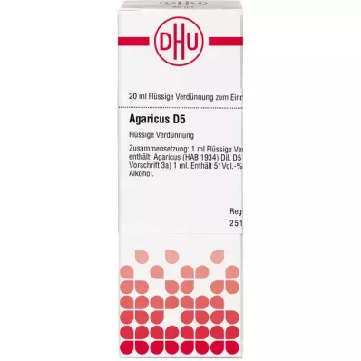 Agaricus D 5, 20 ml Agaricus D 5, 20 ml