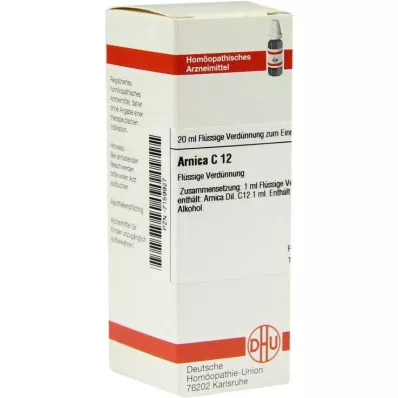 ARNICA Dilución C 12, 20 ml ARNICA Dilución C 12, 20 ml
