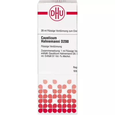 CAUSTICUM TAP D200, 20 ml CAUSTICUM TAP D200, 20 ml