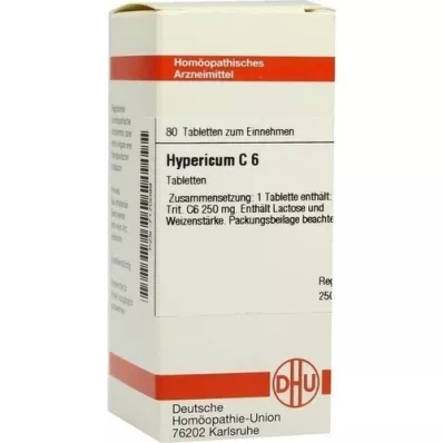 HYPERICUM C 6 tabletas, 80 pz HYPERICUM C 6 tabletas, 80 pz
