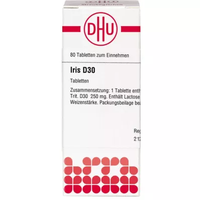 IRIS D 30 tabletas, 80 pz