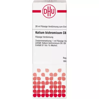 Potasio Bichrom C 6, 20 ml