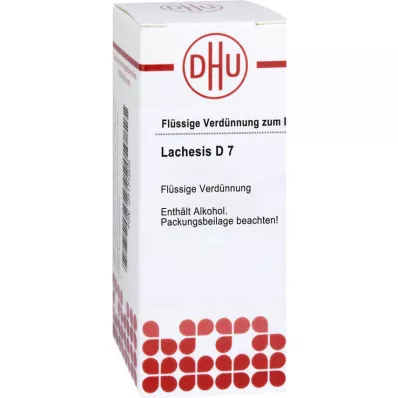 LACHESIS Dilución D 7, 20 ml