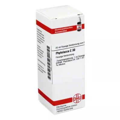 PHYTOLACCA Dilución C 30, 20 ml