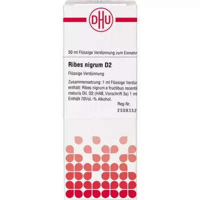 RIBES NIGRUM Dilución D 2, 50 ml