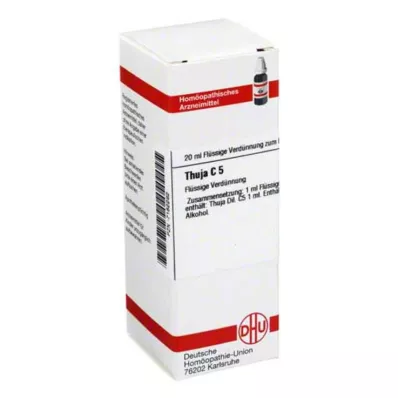 THUJA Dilución C 5, 20 ml