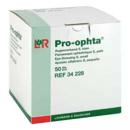 PRO-OPHTA Venda para ojos tamaño S pequeña, 50 uds