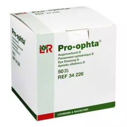 PRO-OPHTA Apósito para ojos D, 50 uds