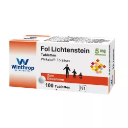 FOL Comprimidos de Lichtenstein de 5 mg, 100 uds