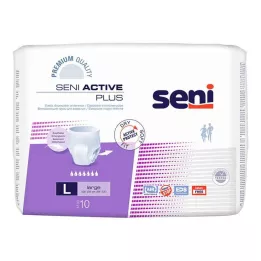 SENI Active Plus Incontinence Slip una vez L, 10 pz