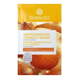 Mascarilla Dermasel Energía Marina Vitamina C, 12 ml