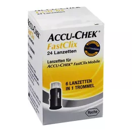 ACCU-CHEK Fastclix Lanzetten, 24 pz