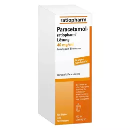 PARACETAMOL-Solución de ratiopharm, 100 ml