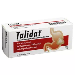 TALIDAT Pastillas masticables contra la acidez de estómago, 50 uds