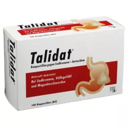 TALIDAT Pastillas masticables contra la acidez de estómago, 100 uds