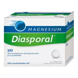 MAGNESIUM DIASPORAL 100 pastillas, 100 uds