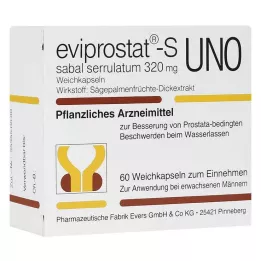 EVIPROSTAT-S sabal serrulatum 320 cápsulas, 60 uds