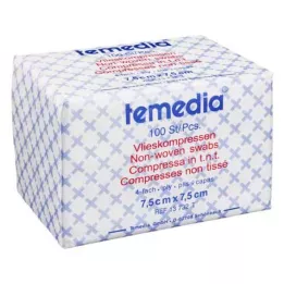 VLIESKOMPRESSEN 7,5 x 7,5 cm, no estéril, 4 capas, 100 uds