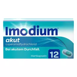 IMODIUM Cápsulas duras agudas, 12 uds
