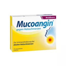 MUCOANGIN Pastillas de frutos del bosque de 20 mg, 18 uds