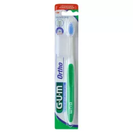 GUM KFO Cepillo de dientes suave corte en V, 1 ud