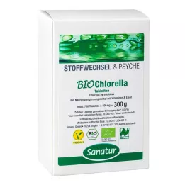 BIOCHLORELLA Tabletas Pyren Sanatur, 750 uds