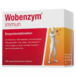 WOBENZYM Comprimidos gastrorresistentes inmunologicos, 120 uds