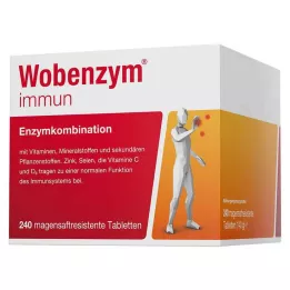 WOBENZYM Comprimidos gastrorresistentes inmunologicos, 240 uds