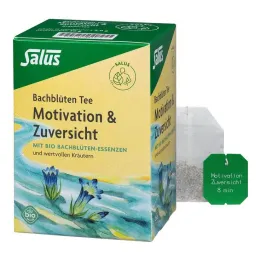 Motivación del té de flores de Bach &amp; Confianza Bio Salus, 15 st