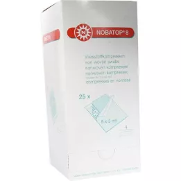 NOBATOP 8 comprimidos 5x5 cm estéril, 25x5 pz
