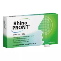 RHINOPRONT Combi Tabletas, 12 uds