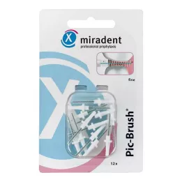 PIC BRUSH Recambio de cepillo interdental 2 mm blanco, 12 uds